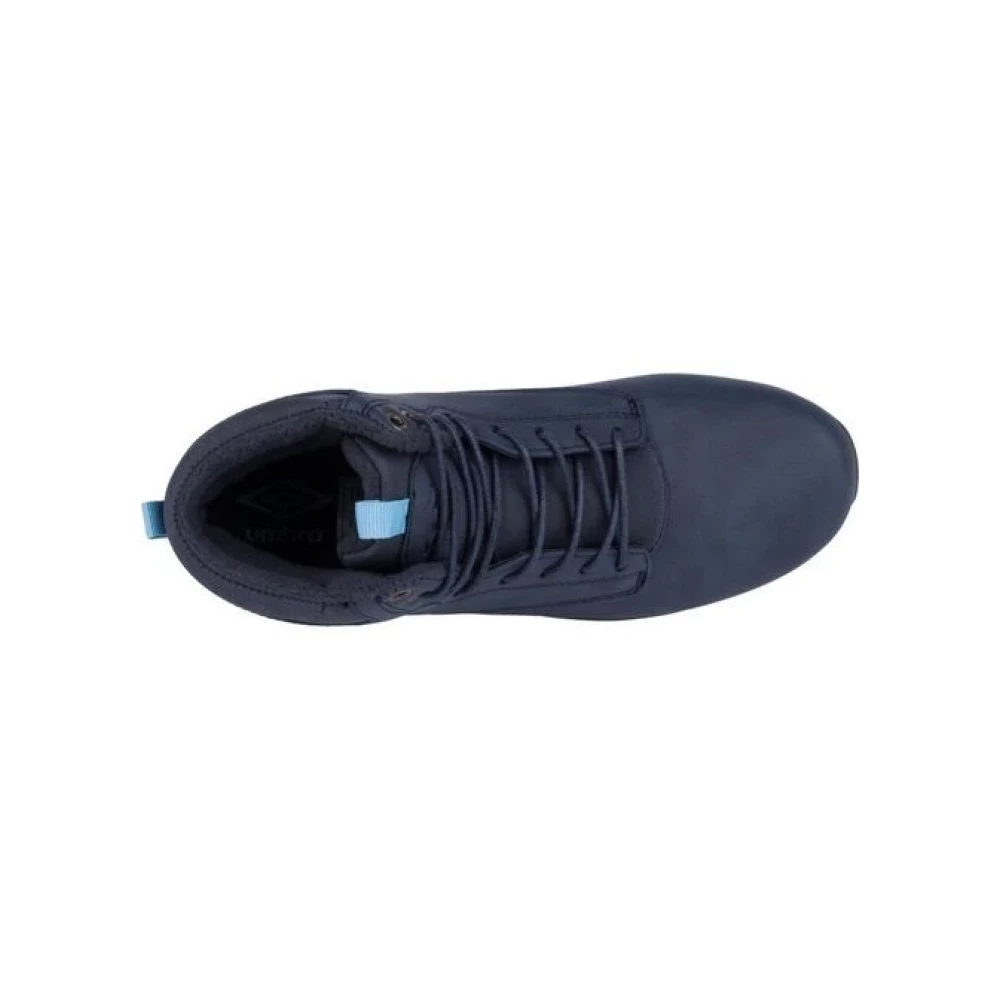 Ботинки подростковые на флисе для мальчика Umbro синие