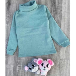 Дитяча Водолазка “Рубчик“, бірюзовий, хлопчик 3-5 років зима