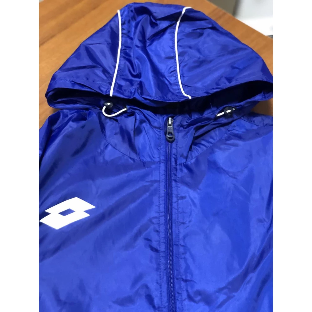 Чоловіча спортивна куртка-вітровка Lotto, темно-синій - S-М